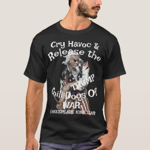 Camiseta Trombeta Choro Havoc Lança Cachorros Quentes Guerr