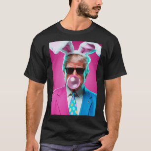 Camiseta Trombeta Sopra Goma de Mascar Política Republicano