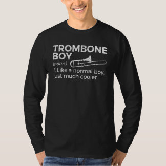 Camiseta Trombone Boy Definition For Trombone Player