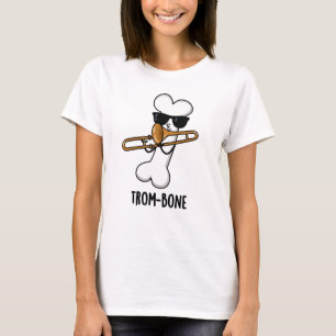 Camiseta Trombone de Música Engraçado com Trom-bone