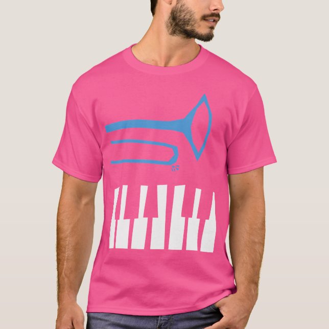 Camiseta Trombone e Piano (Frente)
