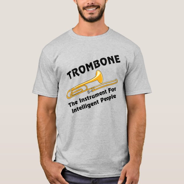 Camiseta Trombone inteligente (Frente)