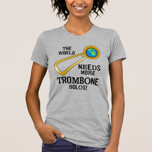 Camiseta Trombone Solos (Frente)