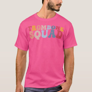 Camiseta Trombone Squad Trombone Player Música Jazz