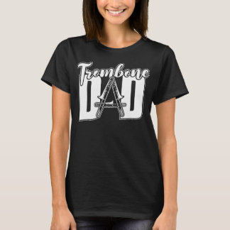 Camiseta Trombone Trombone de Banda de Marcha Trombonista