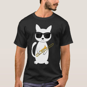 Camiseta Trombone Trombonista do Instrumento de Bronze Mucí