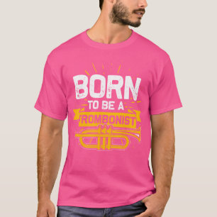 Camiseta Trombonista Musical Oferece Presente Trombone Jazz
