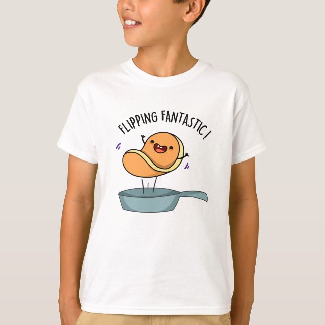 Camiseta Tromboso Fantástico Engraçado Pancake (Frente)