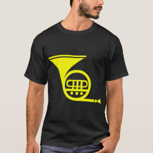 Camiseta Trompa francesa - amarelo