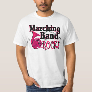 Camiseta Trompa francesa das rochas da banda