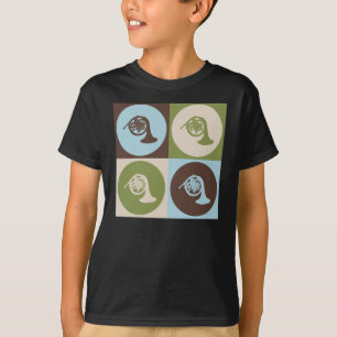 Camiseta Trompa francesa do pop art