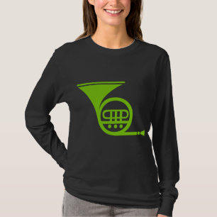 Camiseta Trompa francesa - verde de Marciano