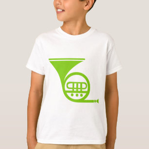 Camiseta Trompa francesa - verde de Marciano