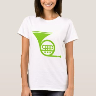 Camiseta Trompa francesa - verde de Marciano