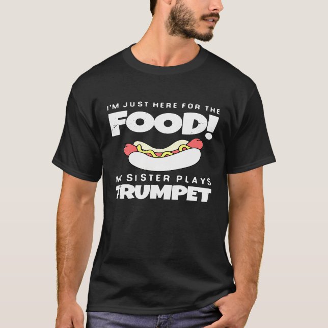 Camiseta Trompete - Banda da escola de marche Irmã Trum (Frente)