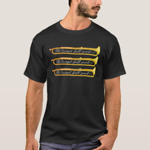 Camiseta Trompete barroco com trompete natural de Handel