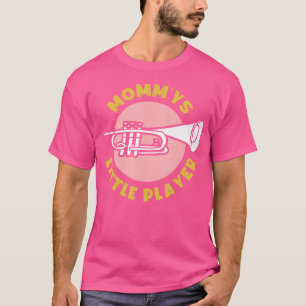 Camiseta Trompete do jogador de mamãe