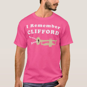 Camiseta Trompete Eu Me Lembro Clifford Music Trumpet Jazz