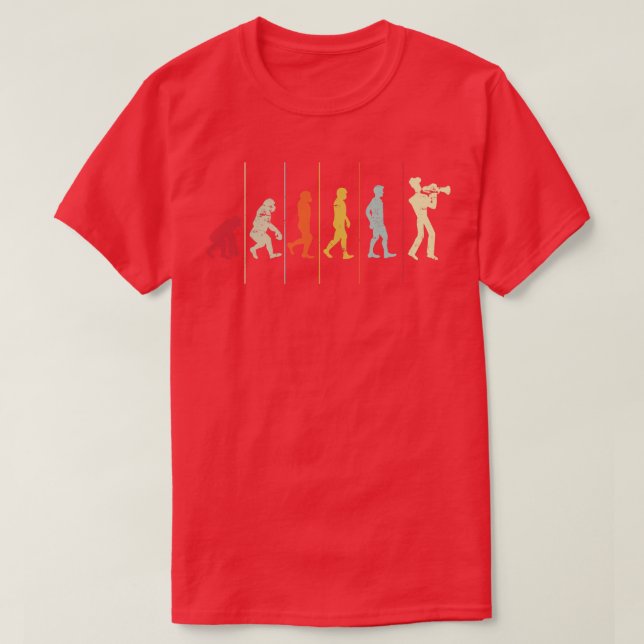 Camiseta Trompete Evolution (Frente do Design)