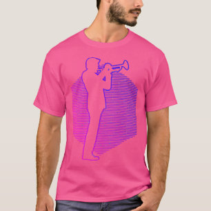 Camiseta Trompete Feminina De Jazz
