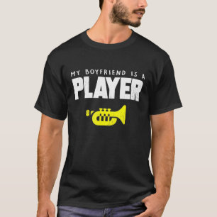 Camiseta Trompete - Marching School Banda Boyfrien