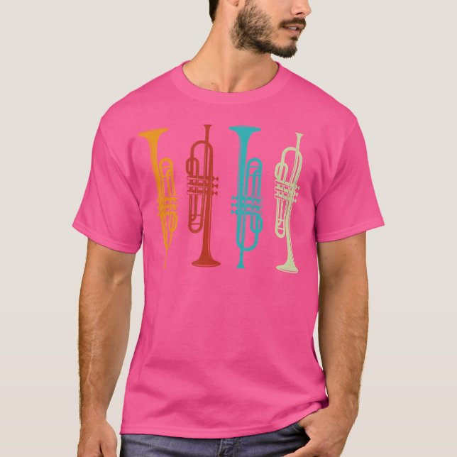 Camiseta Trompete Retro (Frente)