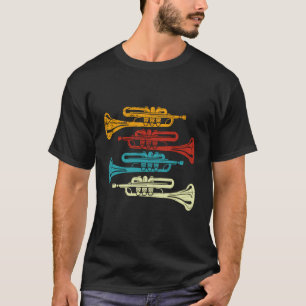 Camiseta Trompete Retro