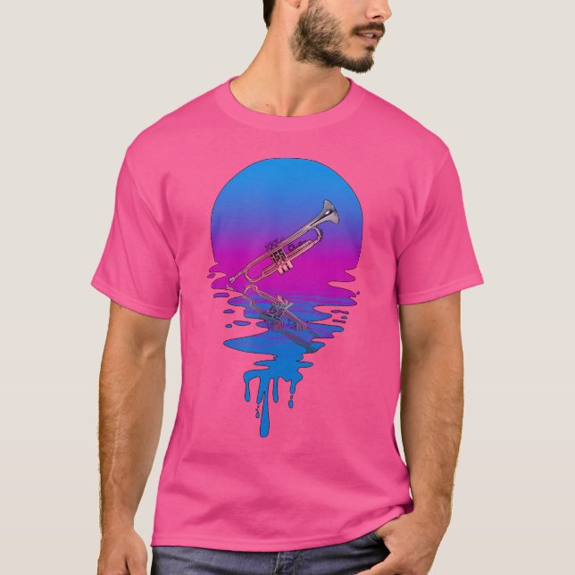 Camiseta Trompete Sunset (Frente)