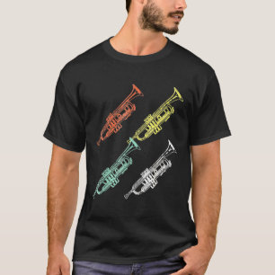 Camiseta Trompete - Trumpet Jazz Banda Trumpeter