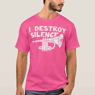 Camiseta Trompeter Jazz Marching Banda Música Trompete