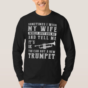 Camiseta Trompetes Melodias de Adormecimento: Abraços, Harm