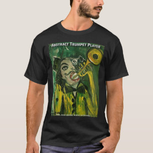 Camiseta Trompetista Abstrato