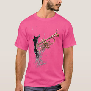 Camiseta Trompetista Músico Trompete Banda Tocador de Tromp