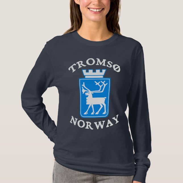 Camiseta Tromsø, Noruega (Norge) (Frente)