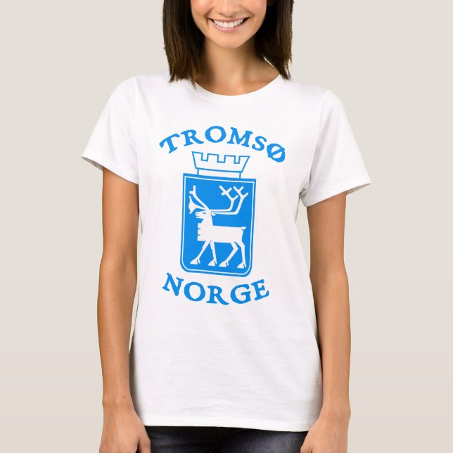 Camiseta Tromsø, Noruega (Norge) (Frente)