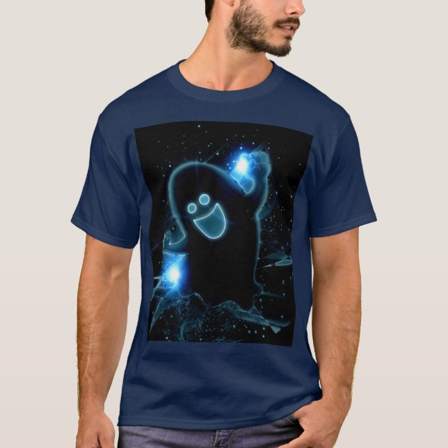 Camiseta Tron-esqe  Gabbie the Ghost  (Frente)