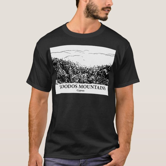 Camiseta Troodos Mountains - Cyprus Active (Frente)