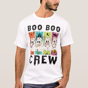 Camiseta Tropa Boo Boo Enfermeira de Halloween
