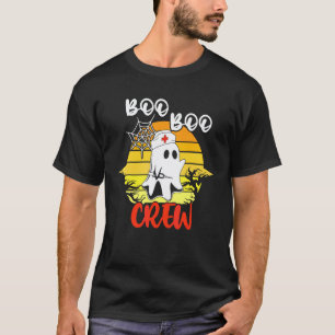 Camiseta Tropa Boo Boo Enfermeira Fantasma Roupa de Hallowe