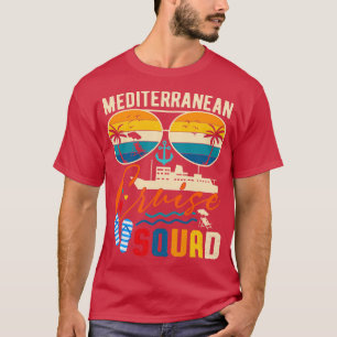 Camiseta Tropa de Cruzeiro do Mediterrâneo 2024, Férias Cor