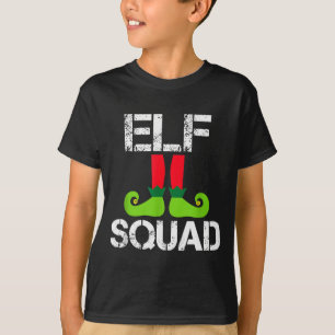Camiseta Tropa de Elfo de Alegria de Natal Fofo Auxiliar do