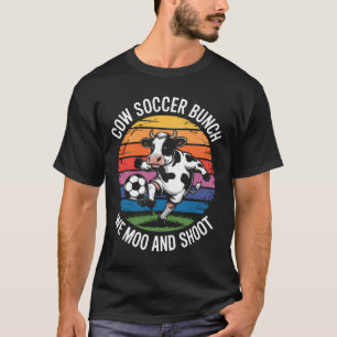 Camiseta Tropa de Futebol de Vaca Nós Mugimos E Disparamos 