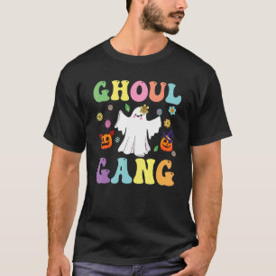 Camiseta Tropa de Gás Groovy Ei Boo Abóbora Turma do Boo Ha