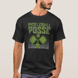 Camiseta Tropa de Pickleball Divertido Pickleball Premium
