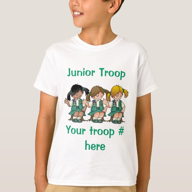 Camiseta Tropa júnior (Frente)