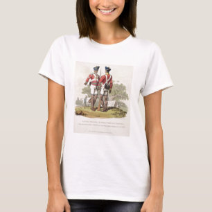 Camiseta Tropas nativas no serviço da empresa do leste de