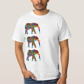 Camiseta tropece o elefante