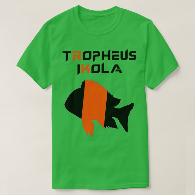 Camiseta Tropheus Orange Ikola (Frente do Design)