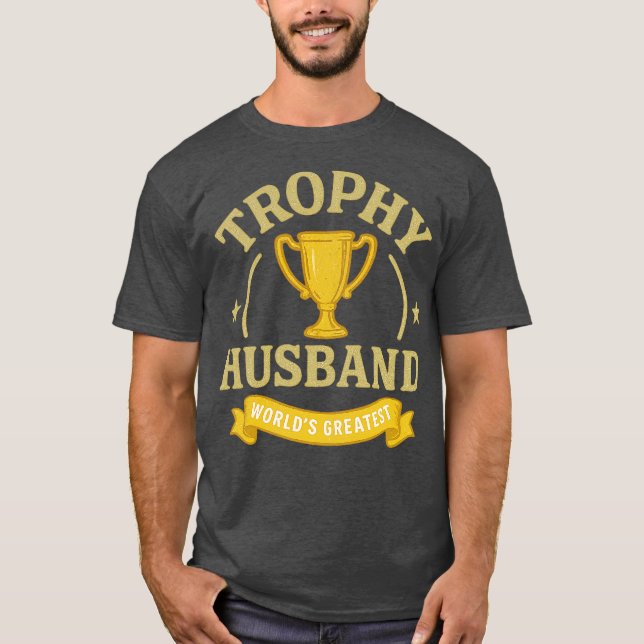 Camiseta Trophy Husband (Frente)