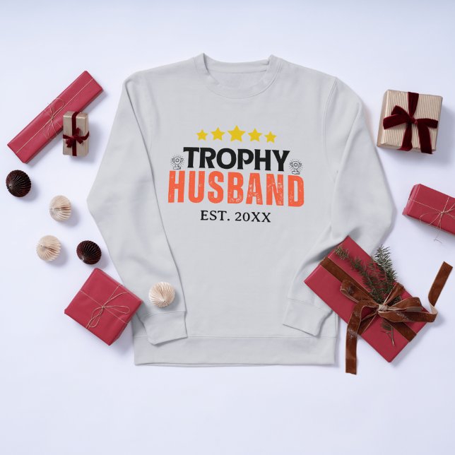 Camiseta Trophy Husband: O presente perfeito para ele (Trophy husband funny husband gift )